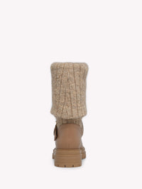 Bottines Thurso en cuir lisse mélangé - Marron