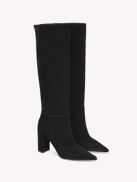 Bottes Piper 85 en daim - Noir