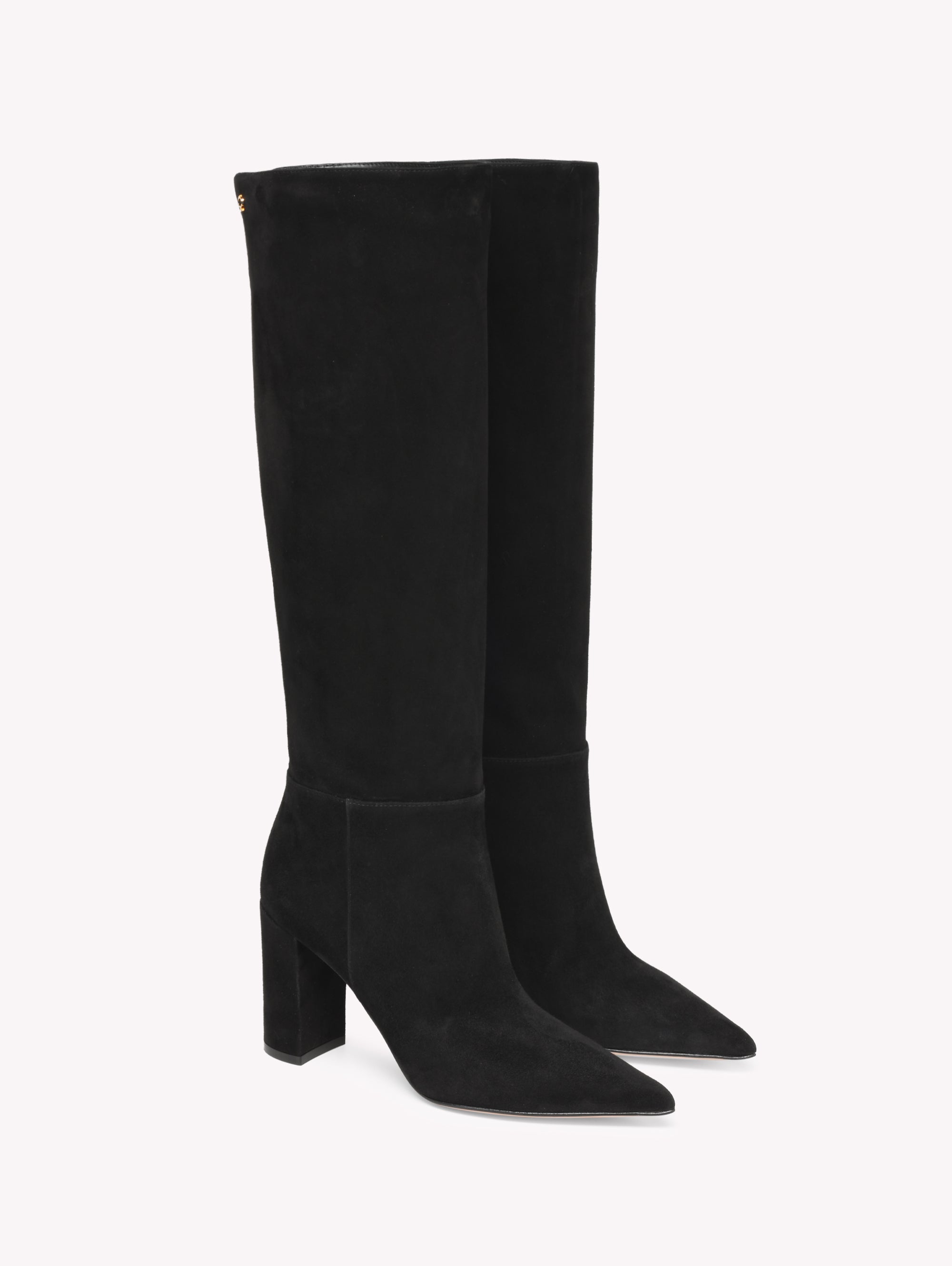 Bottes Piper 85 en daim - Noir