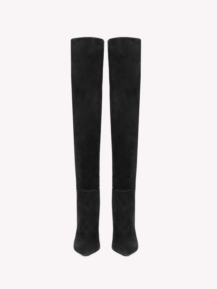 Cuissardes Piper Otk 85 en daim - Noir