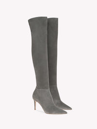Cuissardes Jules 85 en daim - Gris