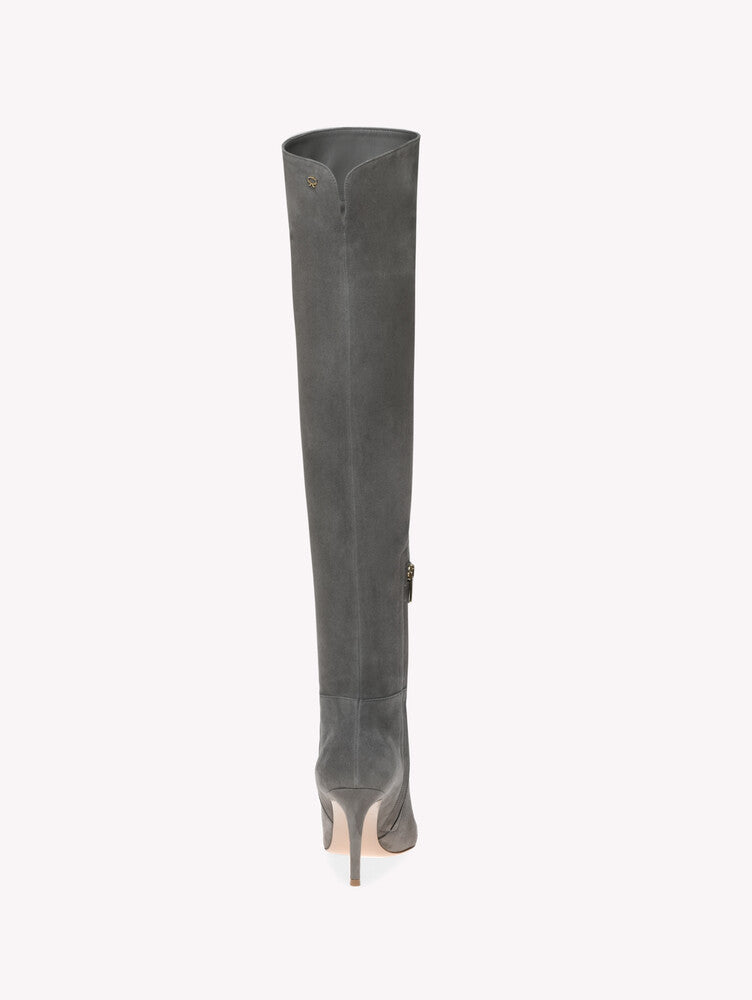 Cuissardes Jules 85 en daim - Gris