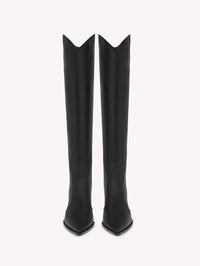 Bottes Denver 70 en cuir lisse - Noir
