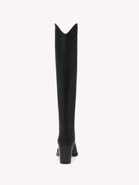 Bottes Denver 70 en cuir lisse - Noir