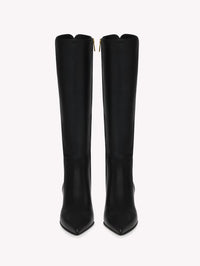 Bottes Lyell 45 en cuir lisse - Noir