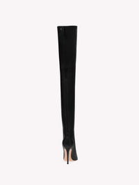 Cuissardes Joy 105 en cuir lisse - Noir