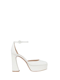 Escarpins Holly d'Orsay 70 en cuir lisse - Blanc
