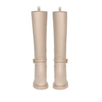 Bottes Ribbon Cavalier en cuir lisse - Neutre