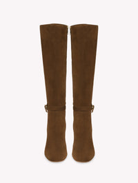 Bottes Ribbon 85 en daim - Brun