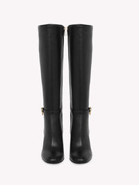 Bottes Ribbon 85 en cuir nappa - Noir