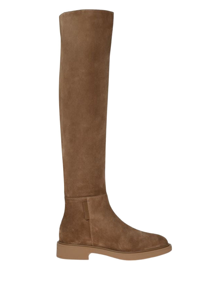 Cuissardes Lexington en daim - Brun