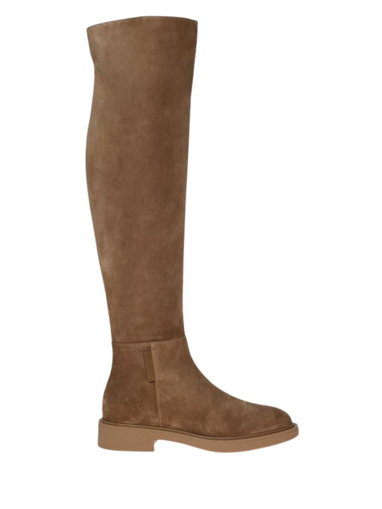 Cuissardes Lexington en daim - Brun