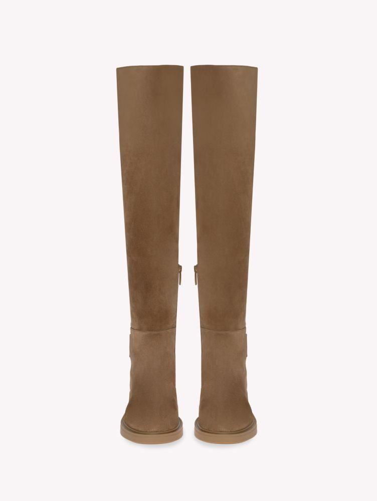 Cuissardes Lexington en daim - Brun