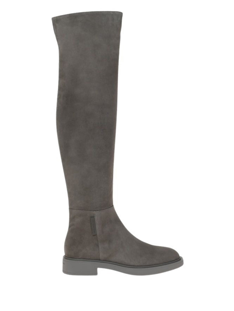 Cuissardes Lexington en daim - Gris