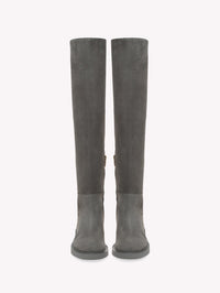 Cuissardes Lexington en daim - Gris
