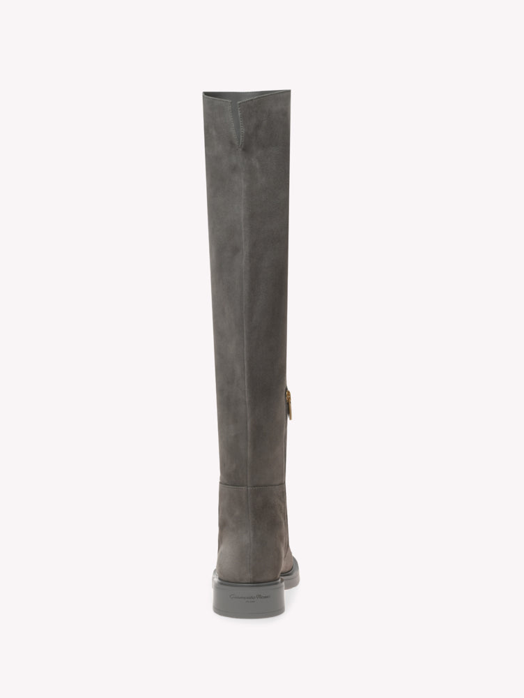 Cuissardes Lexington en daim - Gris