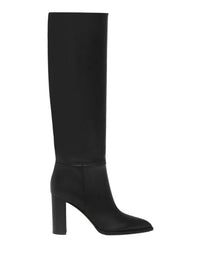 Bottes Kerolyn 85 en cuir lisse - Noir