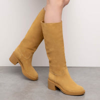 Bottes Hynde 45 en daim - Marron