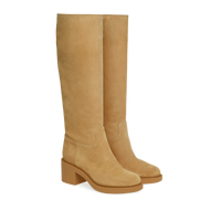 Bottes Hynde 45 en daim - Marron