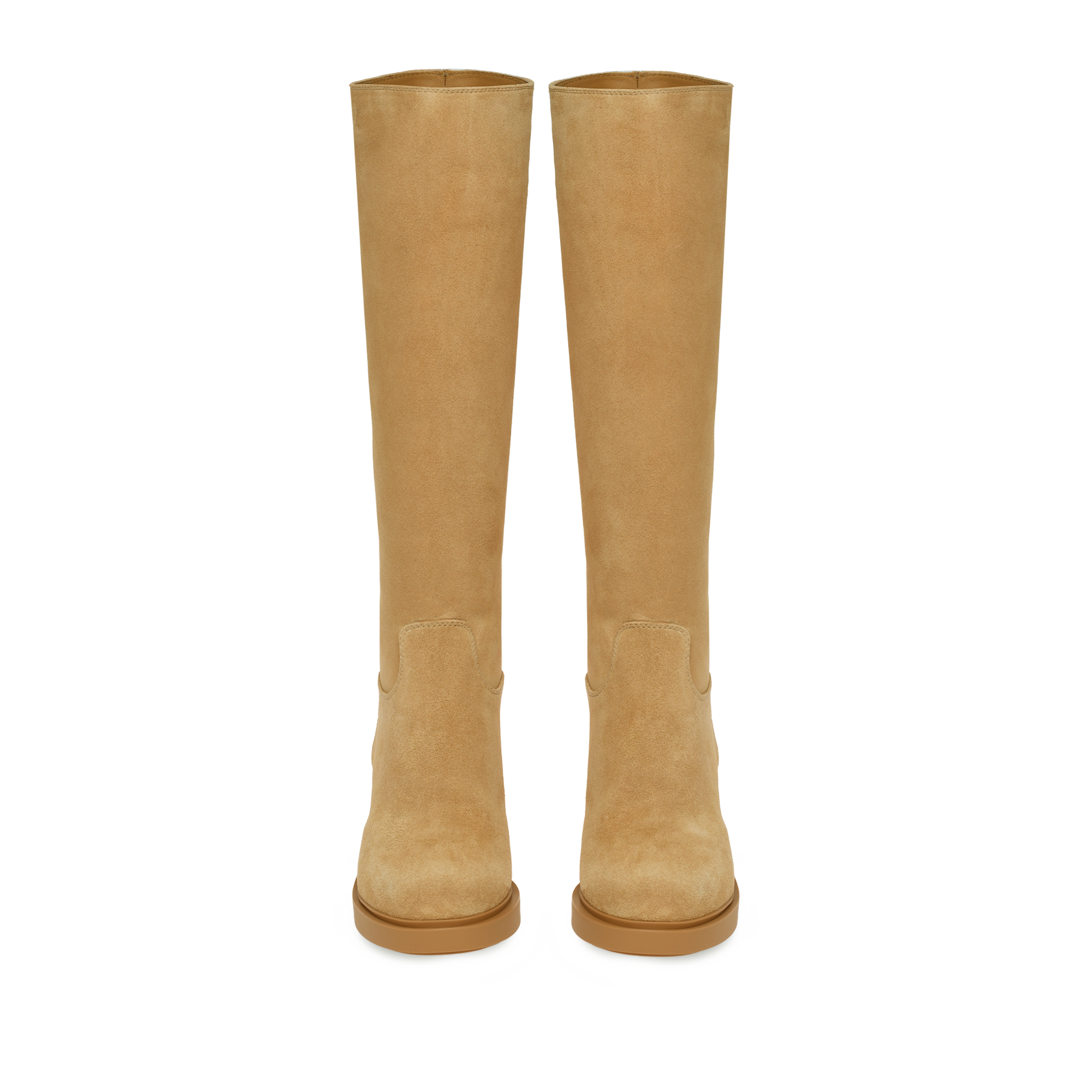 Bottes Hynde 45 en daim - Marron