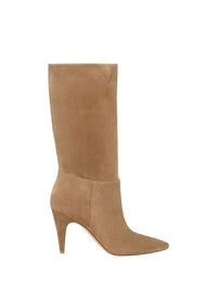 Bottes Elise 85 en daim - Marron