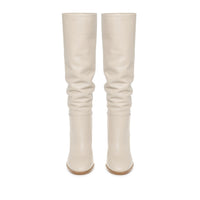 Bottes Santiago 85 en cuir lisse - Neutre