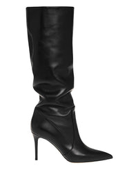 Bottes Hansen 85 en cuir lisse - Noir