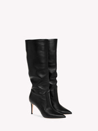 Bottes Hansen 85 en cuir lisse - Noir