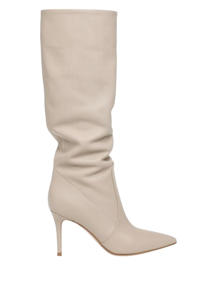 Bottes Hansen 85 en cuir lisse - Neutre