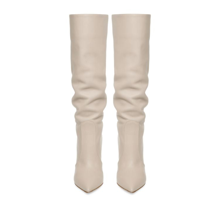 Bottes Hansen 85 en cuir lisse - Neutre