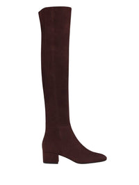 Cuissardes Rolling Mid 45 en daim - Rouge