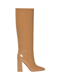 Bottes Vanta 95 en cuir verni - Marron