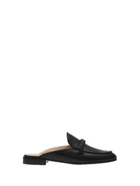 Mules Belem en cuir lisse - Noir