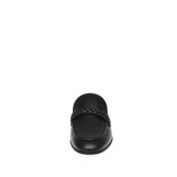 Mules Belem en cuir lisse - Noir