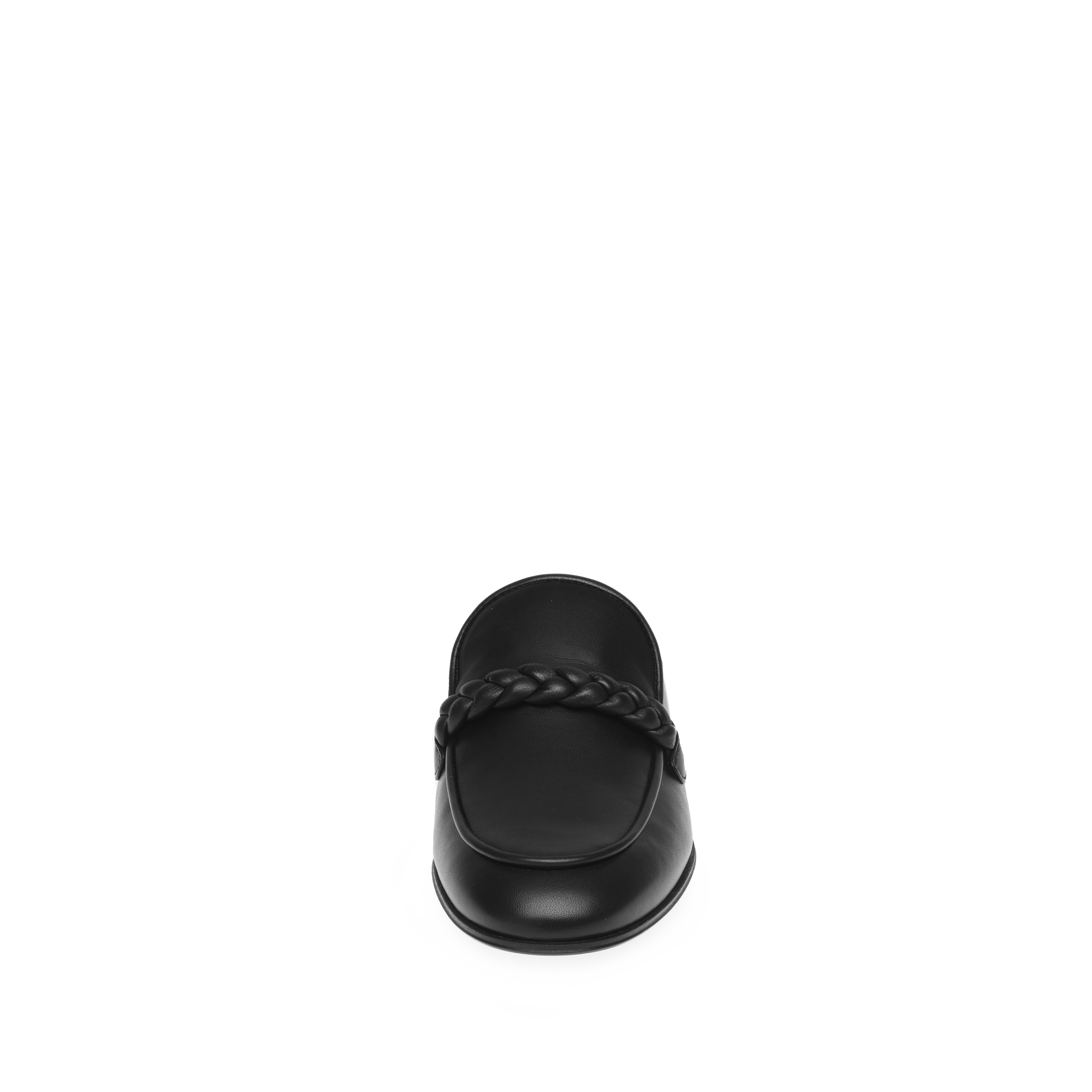 Mules Belem en cuir lisse - Noir