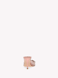Mules Crystal Drop 70 - Rose