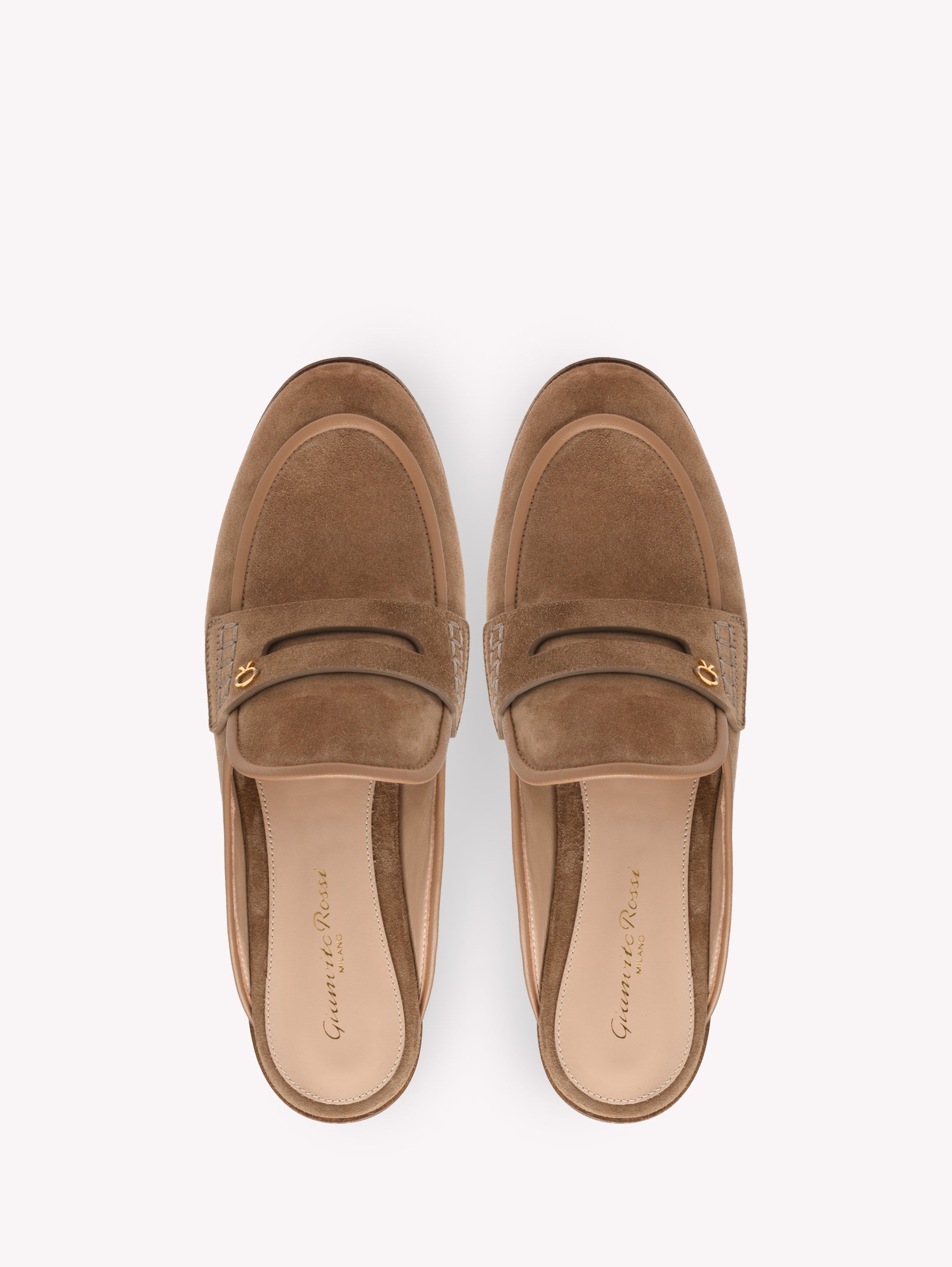 Florio suede mules - Brown