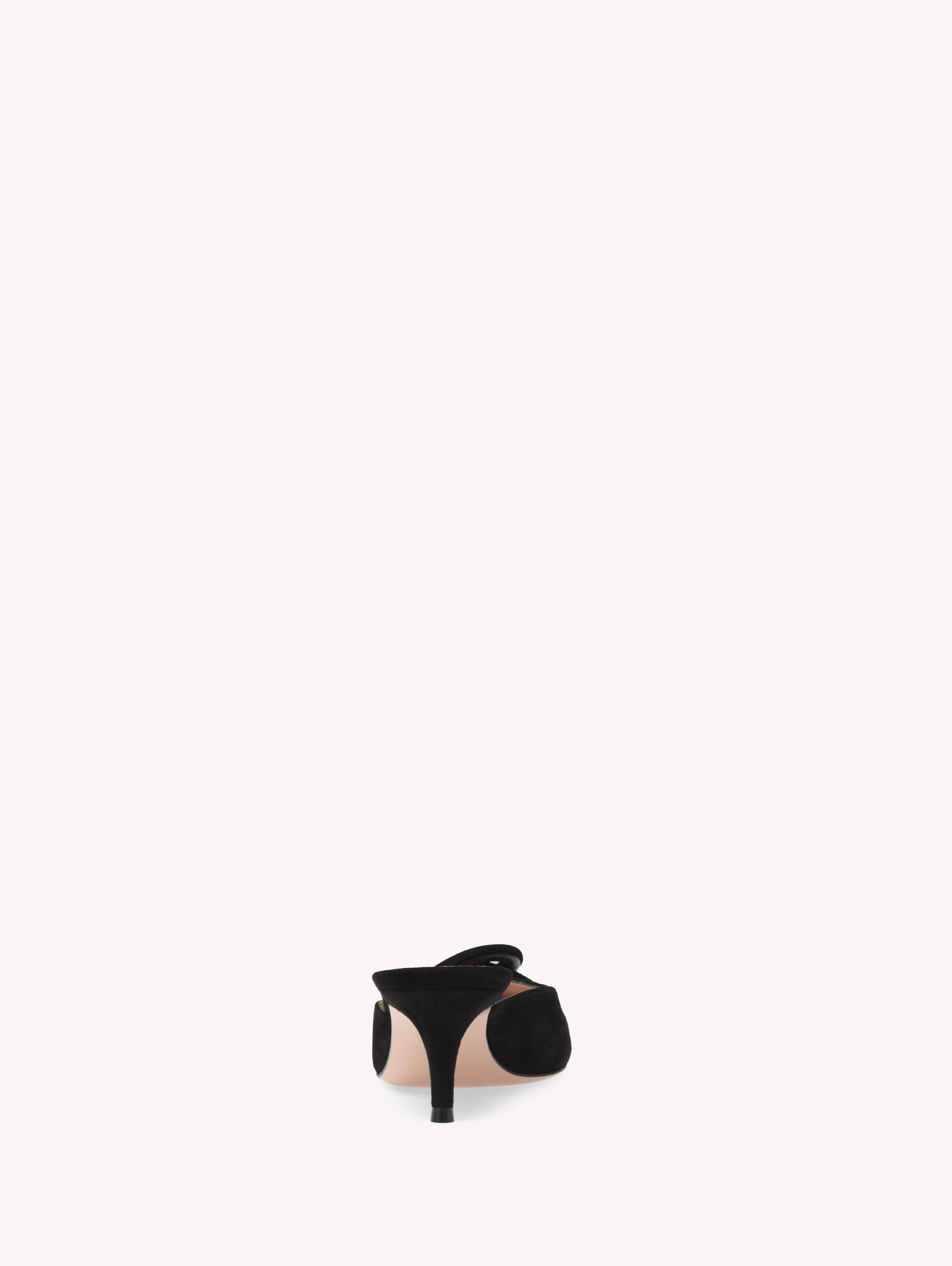 Mules Portofino 55 en daim - Noir