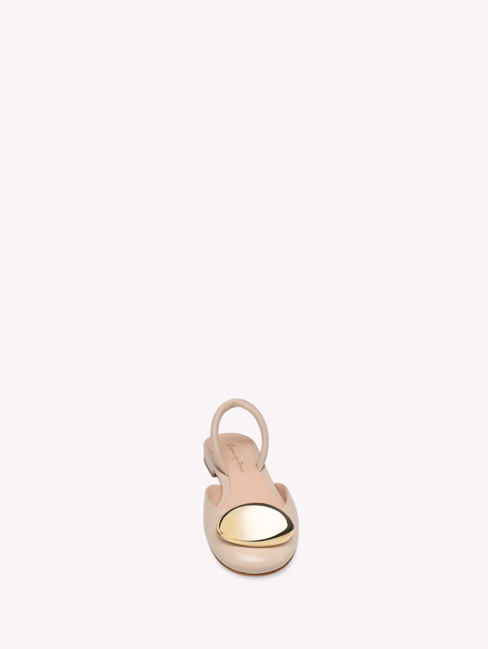 Ballerines Sphera en cuir lisse - Neutre