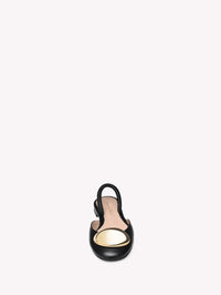 Ballerines Sphera en cuir lisse - Noir