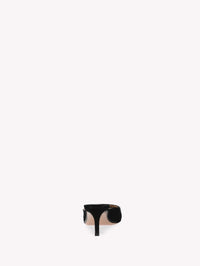 Mules Lindsay 55 en cuir lisse - Noir