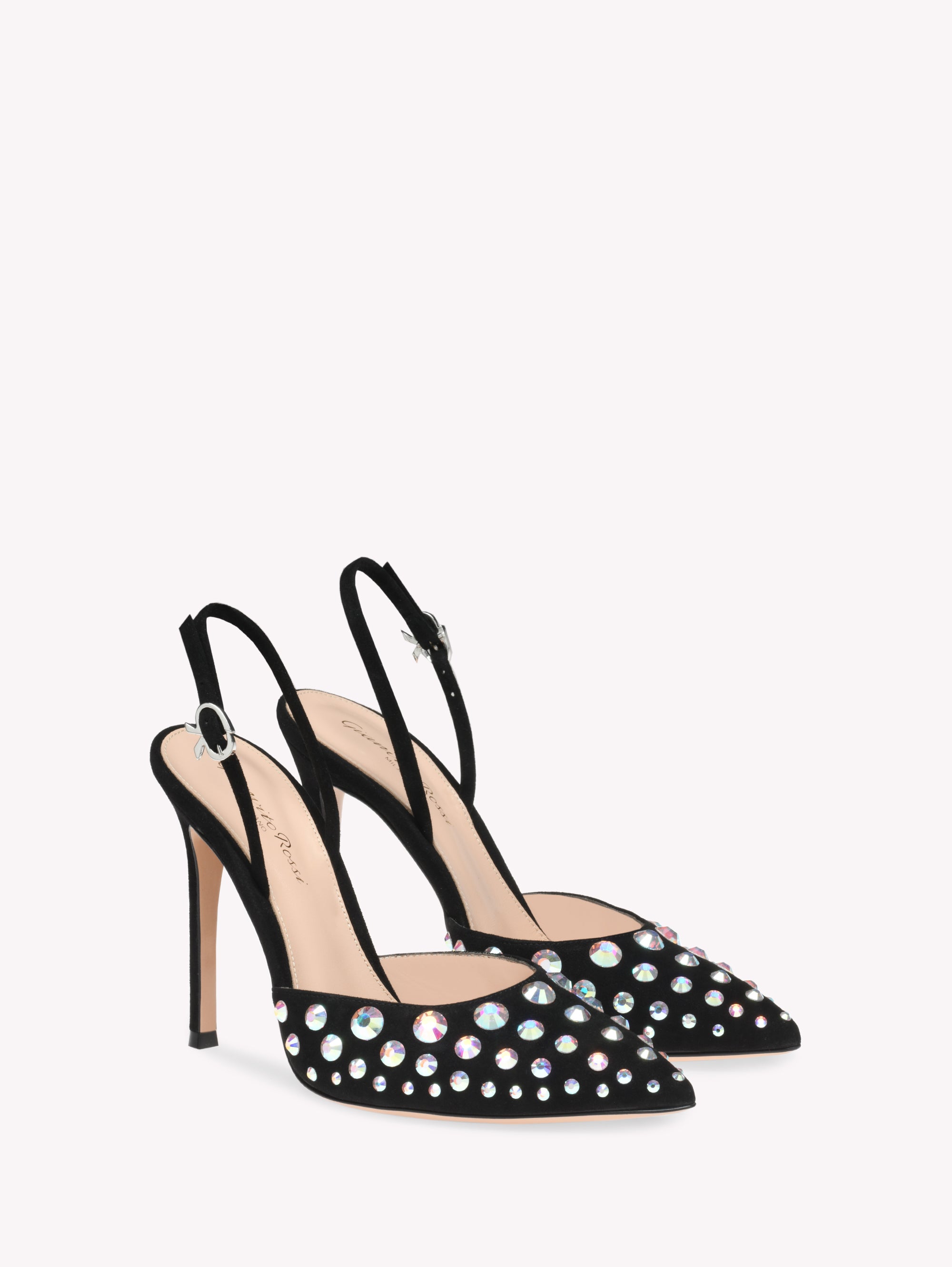 Escarpins Spectra 105 en daim - Noir