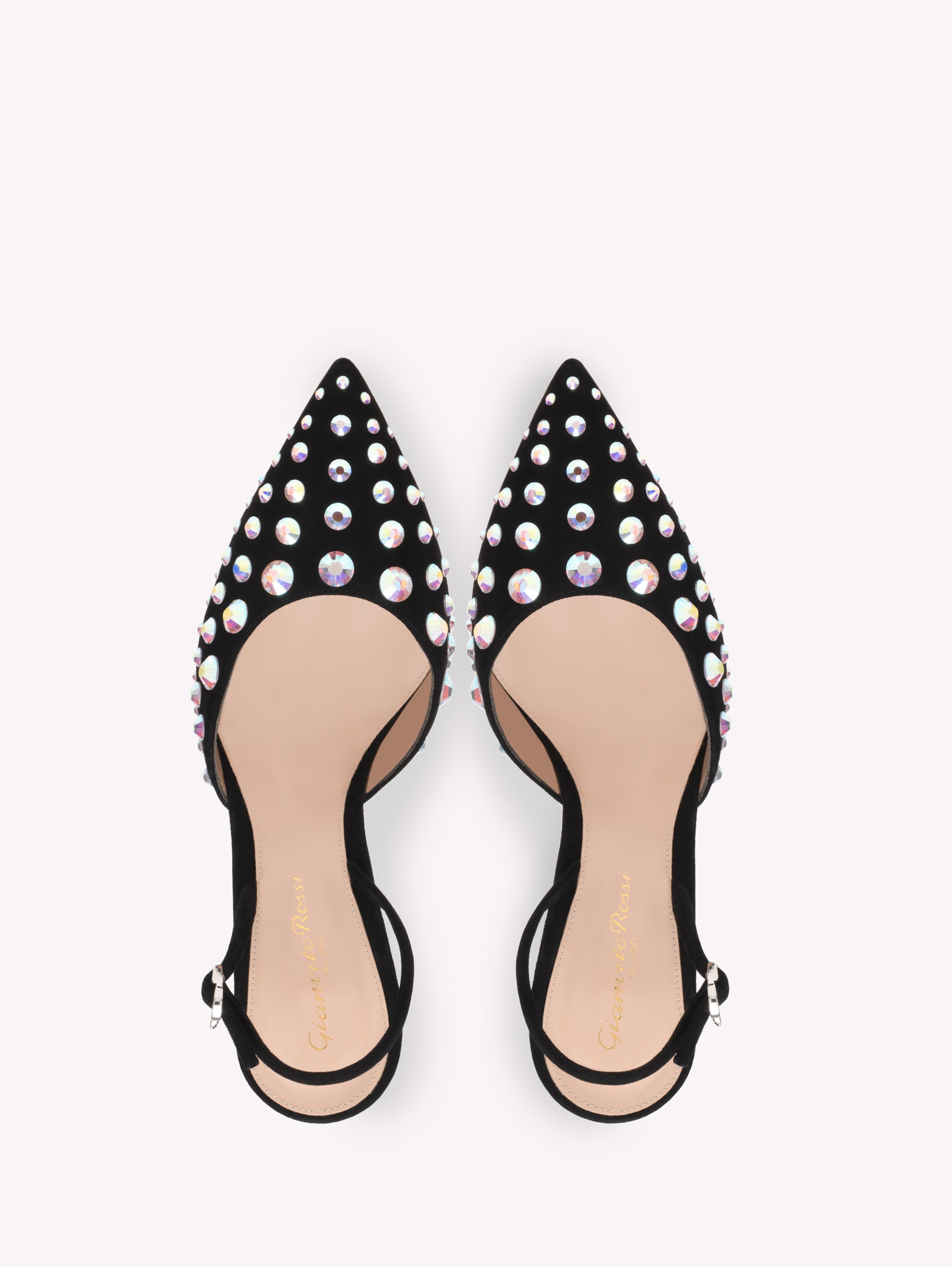 Escarpins Spectra 105 en daim - Noir