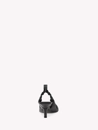 Escarpins Alina Slingback 55 en cuir lisse - Noir