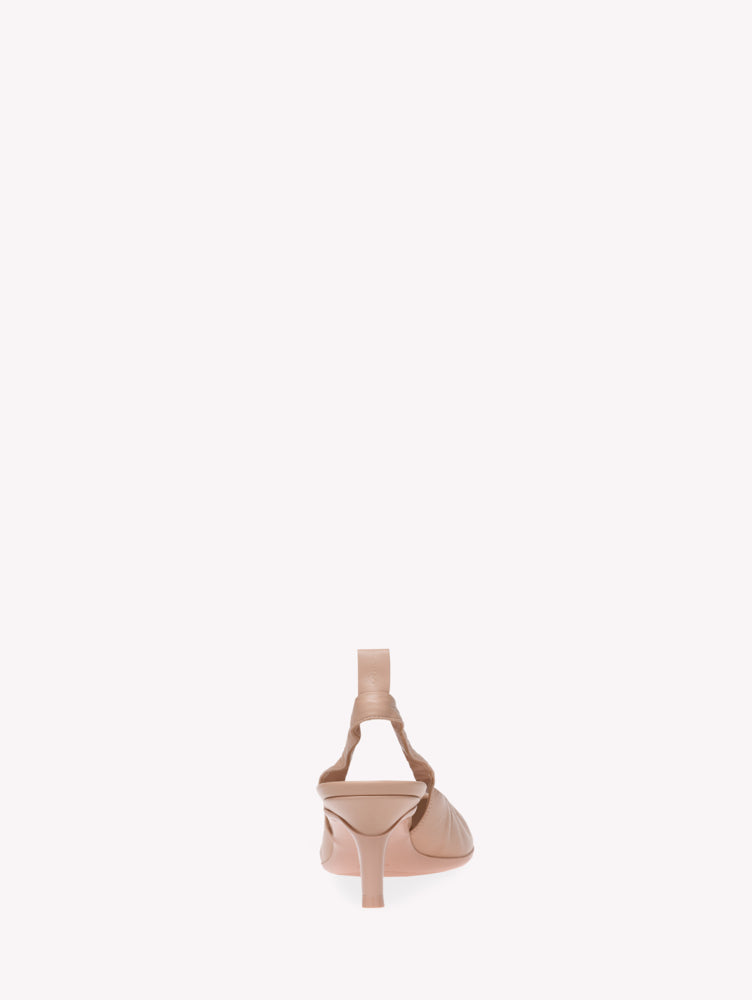 Escarpins Alina Slingback 55 en cuir lisse - Rose