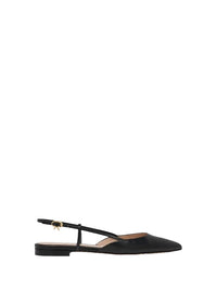 Slingbacks Ascent en cuir lisse - Noir
