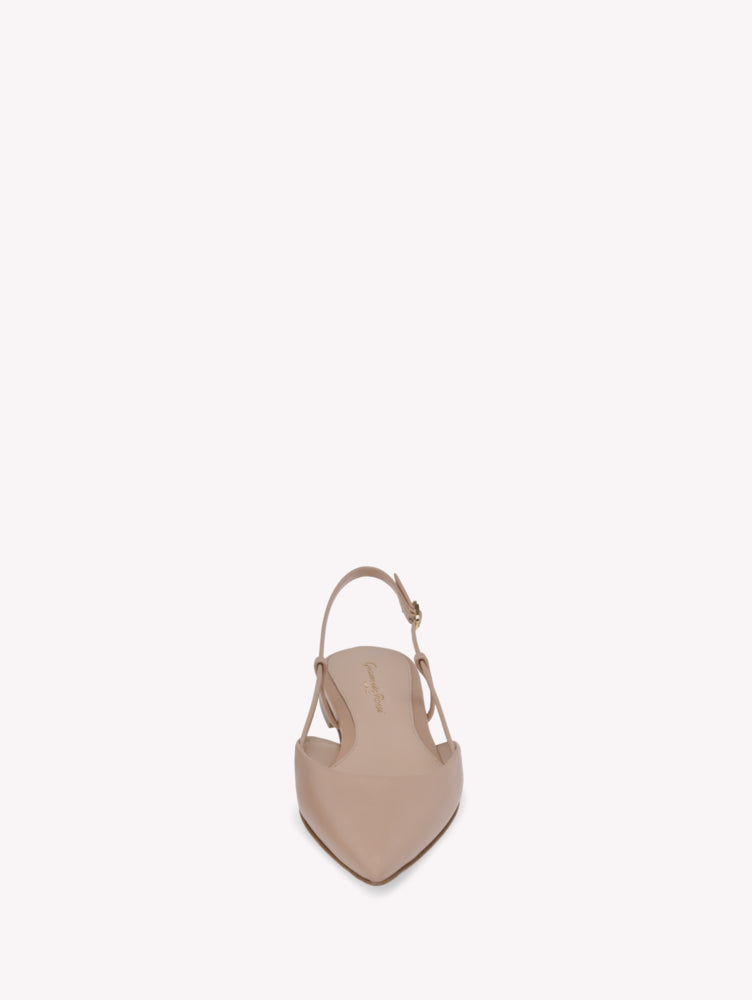 Ballerines Ascent en cuir lisse - Rose