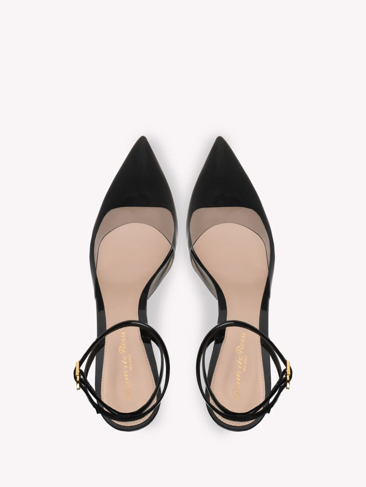 Escarpins Dashiel 115 en cuir lisse - Noir