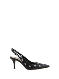 Escarpins Lydia 70 en cuir lisse - Noir