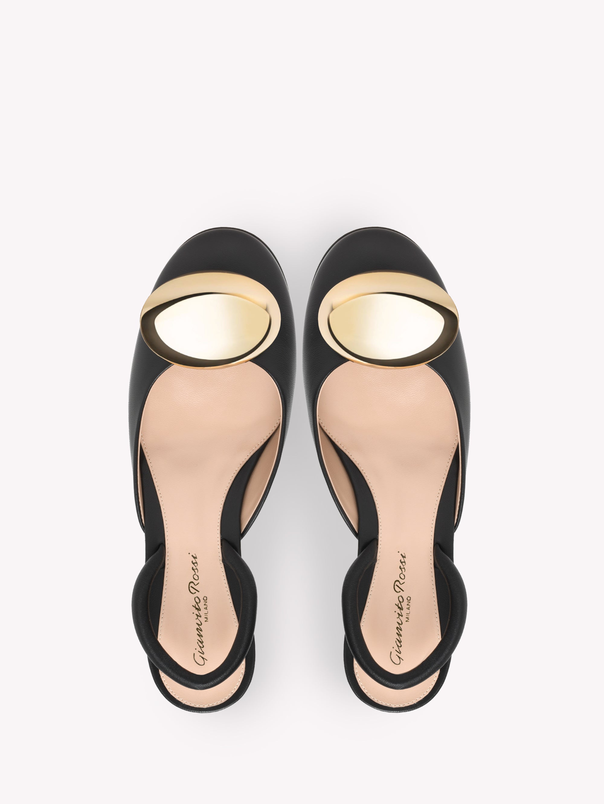 Escarpins Sphera 45 en cuir lisse - Noir